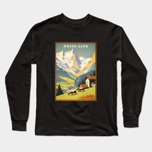 Swiss Alps Long Sleeve T-Shirt